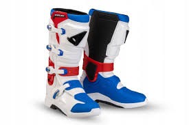 UFO BUTY XANDER CROSS Z ZAWIASEM BIAŁ NIEB CZER 43