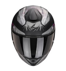 SCORPION EXO-530 Air kask HADJI Matt Black-Pink XS