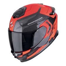 SCORPION EXO-GT SP AIR kask FLEX BK-NEON RED L