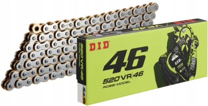 DID 520VR46/120 X-Ring Łańcuch napędowy otwarty