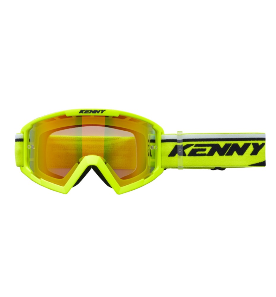 KENNY RACING GOGLE TRACK KID ŻÓŁTY FLUO/CZARNY