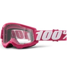 100 PROCENT GOGLE STRATA 2 FLETCHER FUKSJA/BIAŁY