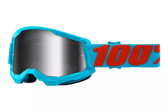 100 PROCENT GOGLE STRATA 2 SUMMIT BL-RED-LUSTRO