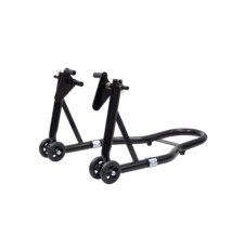 BIKETEC stojak motocyklowy podnosnik czarny przód