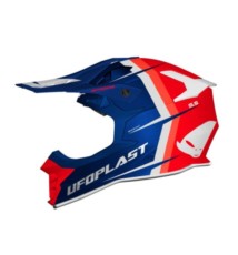 UFO KASK INTREPID CROSS CZERWONY/NIEBIESKI/BIAŁY S