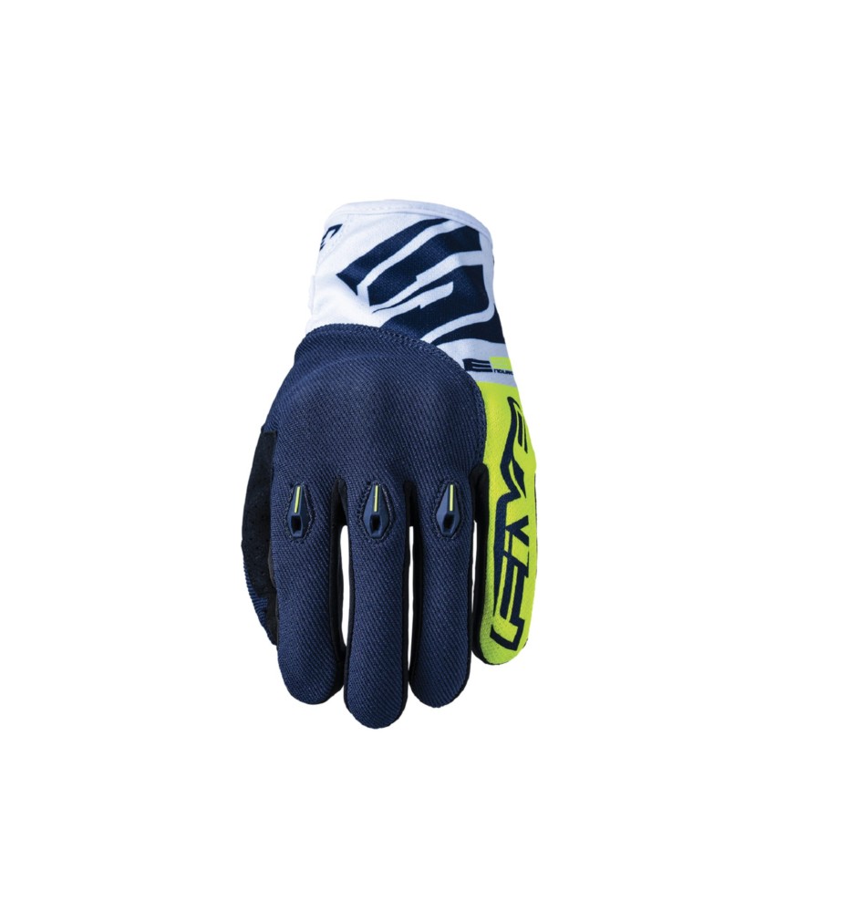 FIVE E3 Evo fluo white-black-gold 10