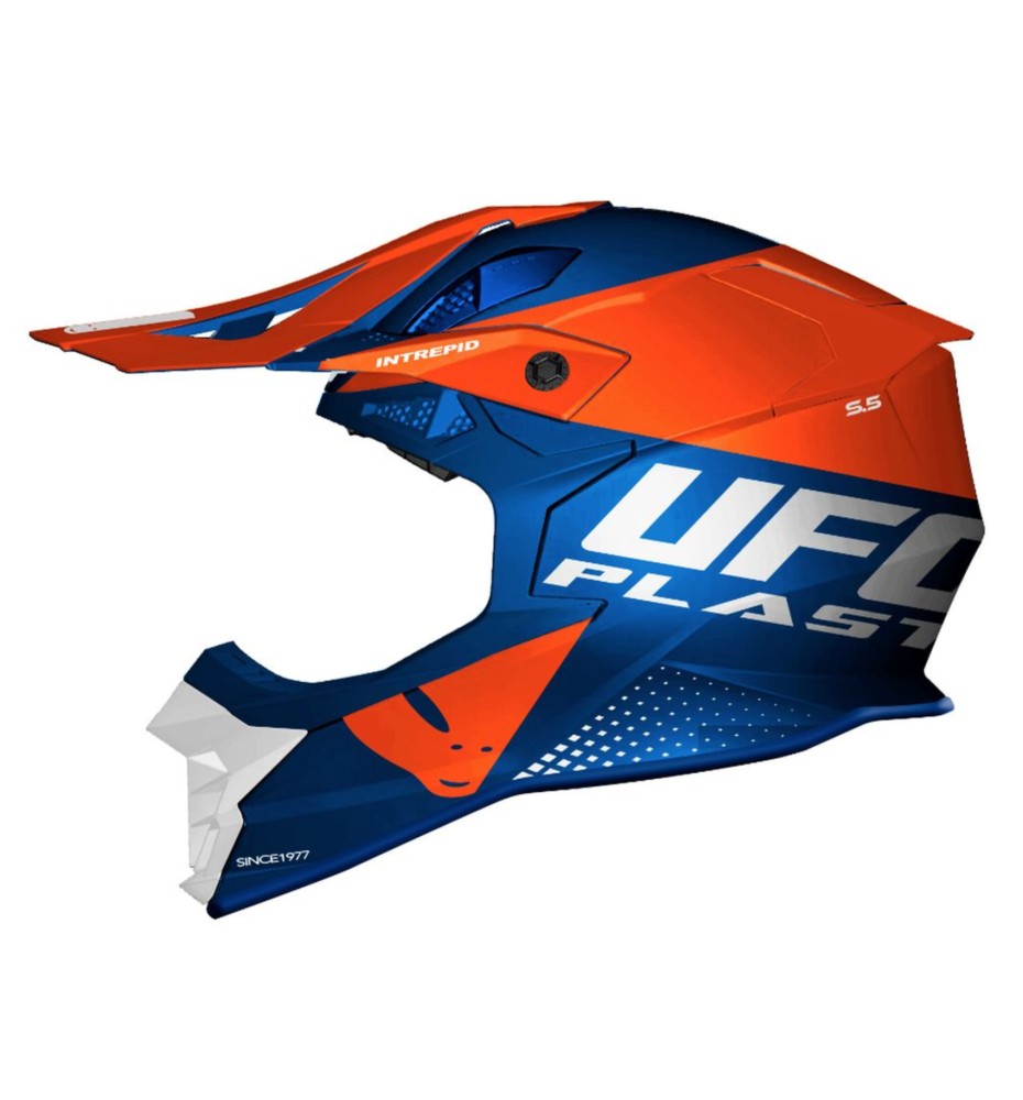 UFO KASK INTREPID CROSS KOLOR NIEBIESKI/CZERWONY R