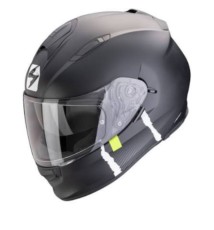 SCORPION EXO-491 CODE kask Matt Black-Silver XXL