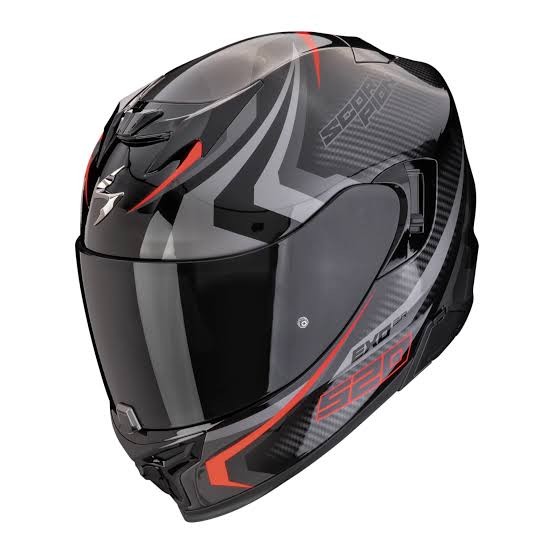 SCORPION EXO-520 AIR kask TERRA BK-SI-RED XL