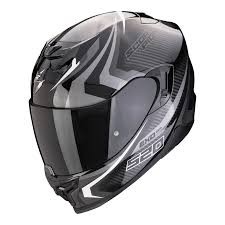 SCORPION  EXO-520 AIR kask TERRA BK-SILVER-WH M