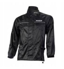 BIKETEC kurtka przeciwdeszczowa CZARNA 2XL